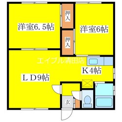 小野マンションの物件間取画像